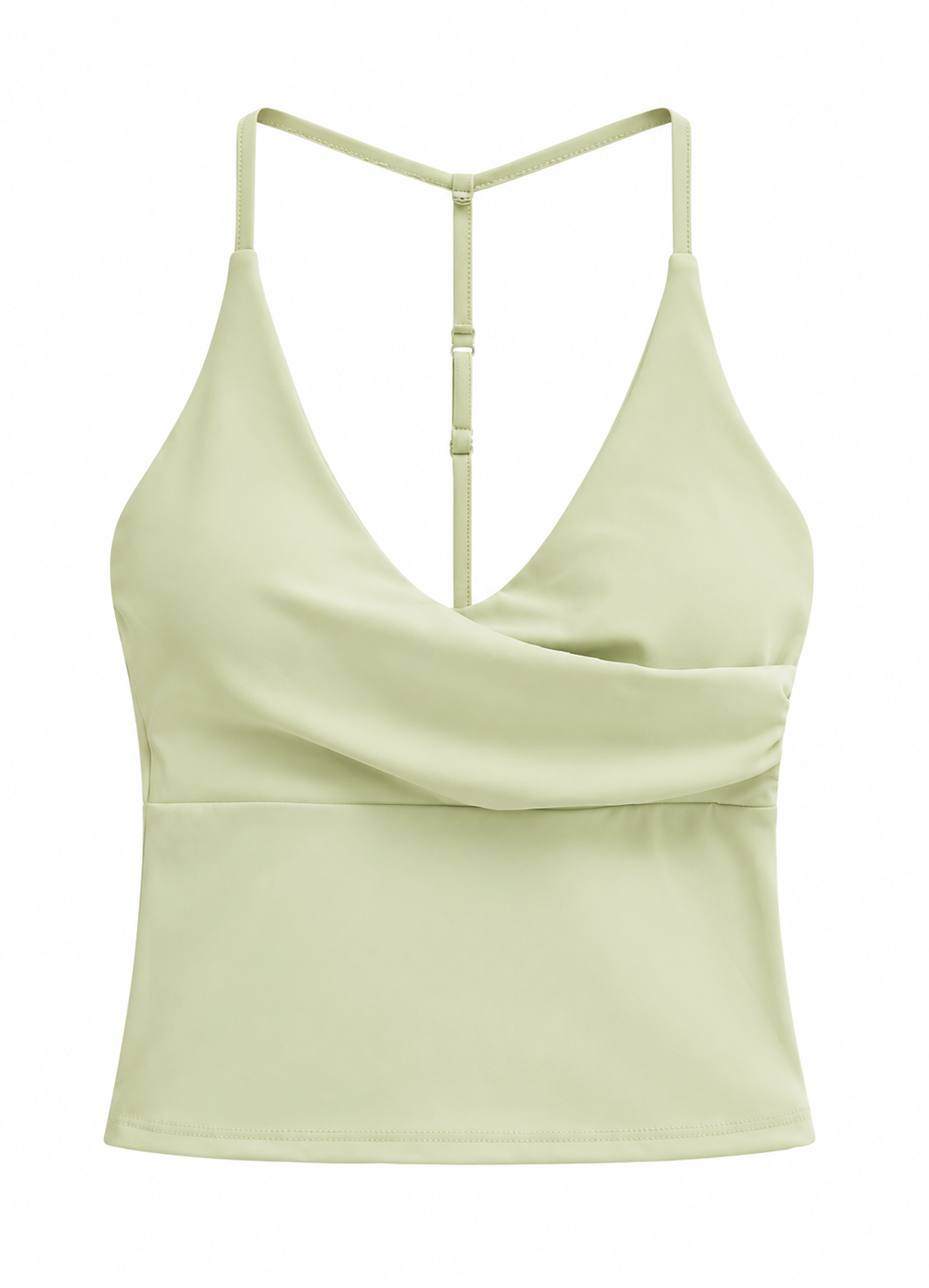 Wrap camisole green-front