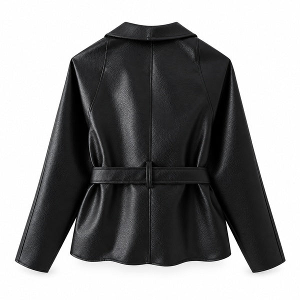 black back view
