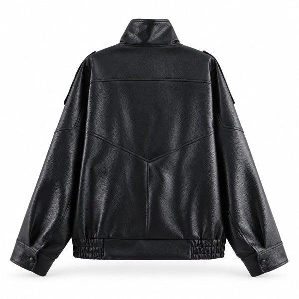 black back view